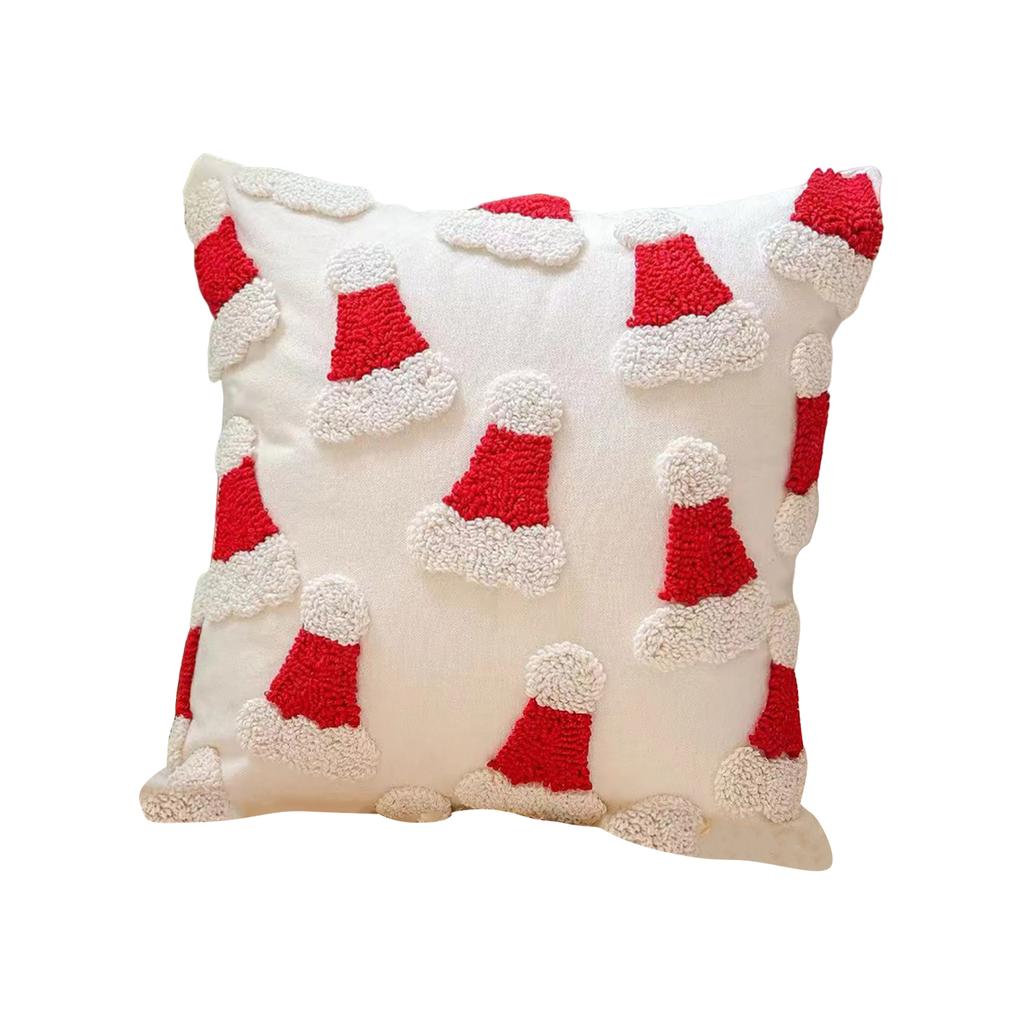 45cm Christmas Pillow Cover, Christmas Deer Cane, Home Sofa Pendant, Decorative Cushion