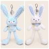 Creative Design Plush Rabbit Pendant Soft Stuffed Schoolbag Pendant  Christmas Gift