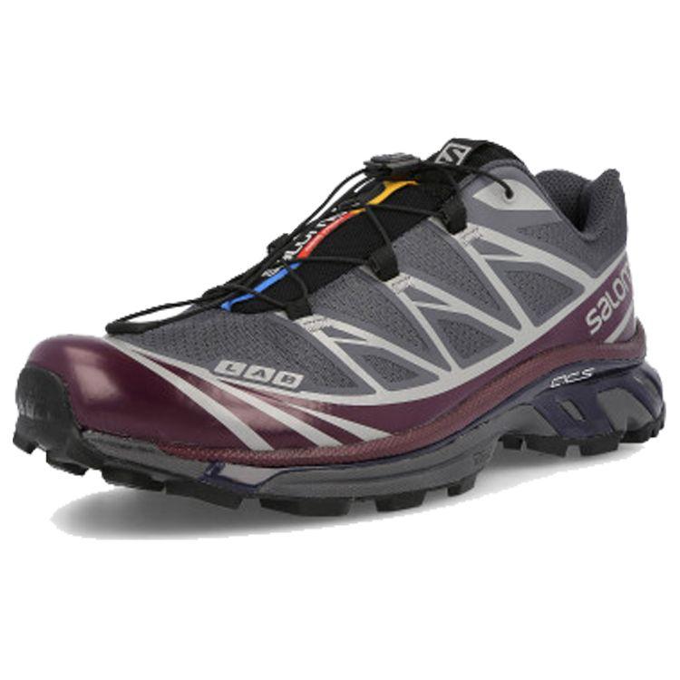 SALOMON Xt-6 Ткань Синтетическая кожа Улучшенная Уличная Повседневная Амортизация Противоскользящая Износостойкая Низкий Верх Повседневная Обувь для Образа Жизни 415748