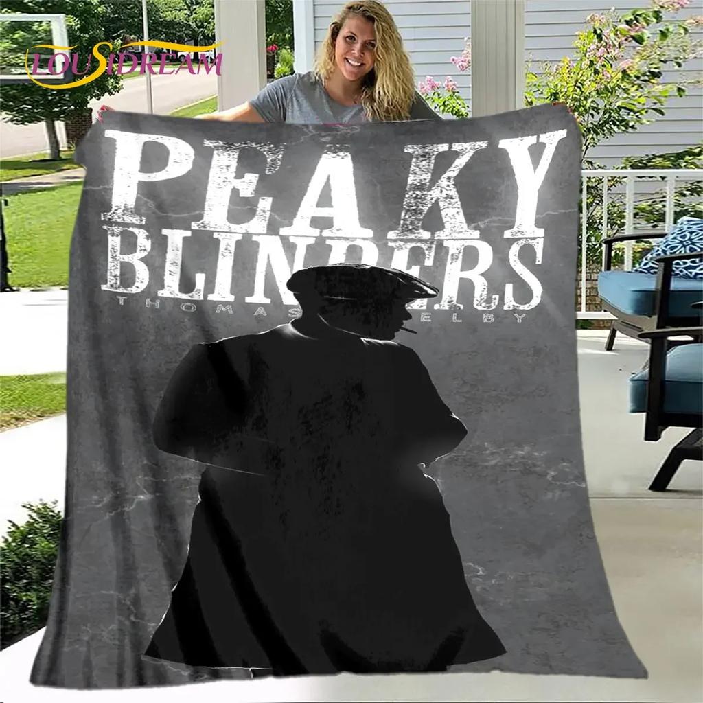 Мягкое плюшевое одеяло Peaky Blinders с Томом Шелби, фланелевое одеяло-плед для гостиной, спальни, кровати, дивана, пикника, покрывало для детей