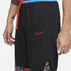 Nike Быстросохнущие баскетбольные шорты Dri-FIT DNA с цветными блоками и шнурком, мужские брюки, черные BV9447-014