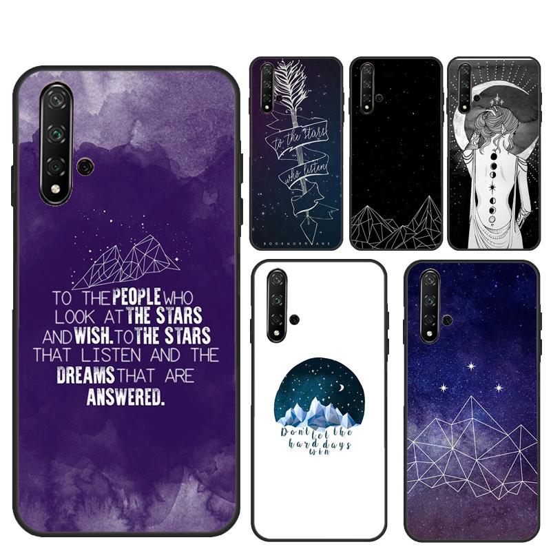 Чехол A Court Of Mist And Fury для Huawei Nova 12s 12i 11i 7i 8i 9 10 SE Y91 Y90 Y60 Y70 Y72 Y61 P60 Pro P30 P40 Lite
