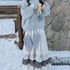 Кружевная Клетчатая Пэчворк Миди Юбка – Шикарный Весенне-Осенний Дизайн для Женщин