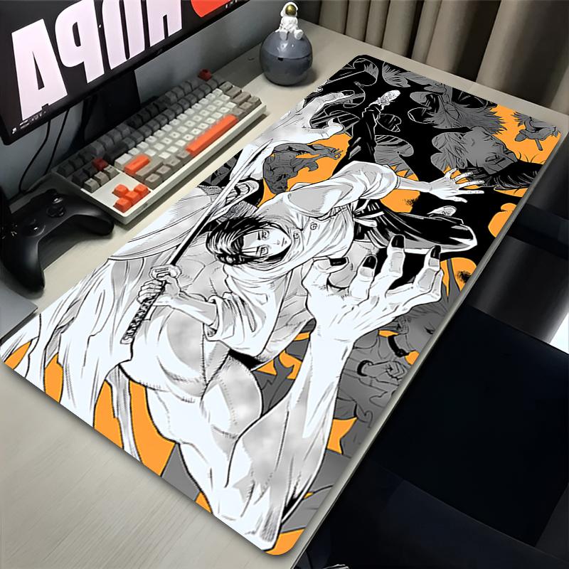 Mouse Pad J-Jujutsu Kaisen Cool Desk Mat Non-slip Thickened Large Writing Lockedge Office Student Gaming Cushion MousePad