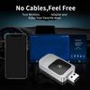 Transform Your Vehicle's Infotainment Cabled To Wireless Play Interfaces, Auto Connect No More Cables Suitable For Phone