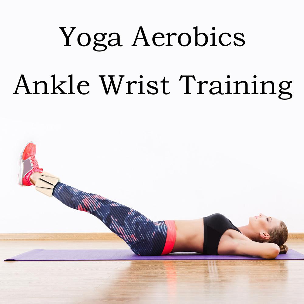 Двухцветный несущий вес браслет коммерческий силиконовый запястье и лодыжка силовые тренировки свинцовый блок стелс оборудование пара