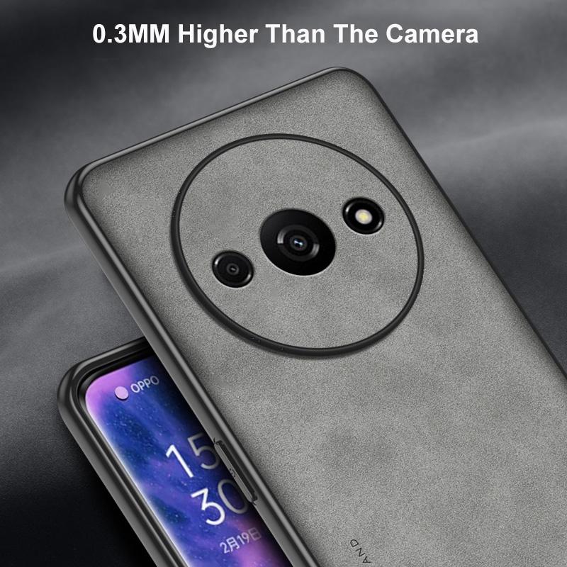 Для Redmi A3 A3X 4G Чехол Роскошный Чехол для телефона из ПУ кожи Для Xiaomi Poco C61 RedmiA3 Задняя крышка Матовый силикон Полная защита