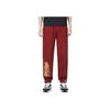 Puma Logo Print Solid Color Joggers Men Bottoms Red 539912-22