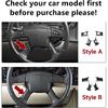 4PCS Car Trim Cover Carbon Style ABS Decal Sticker Compatible With Chevy Silverado Suburban Tahoe Avalanche Express GMC Sierra Yukon Savana 2003-2006