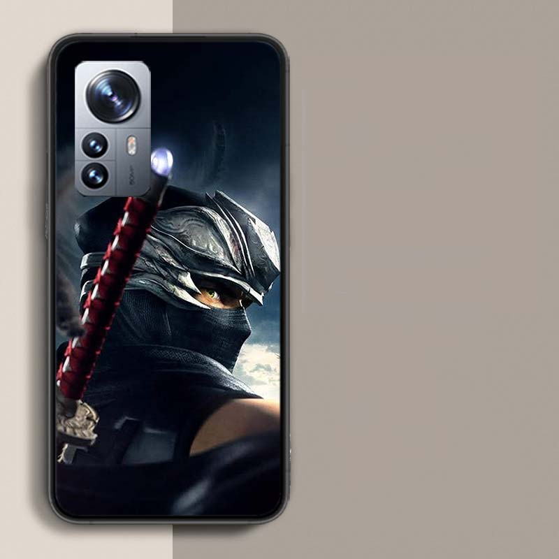 Чехол для телефона N-Ninja Gaiden NG4 для Redmi Note 13 Pro Plus 14 Pro+ 12S 12 11S 11T 11E 11 10S 10 9S 9 Xiaomi Capa TPU