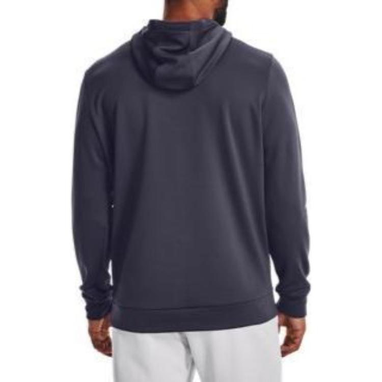 Under Armour Толстовка с капюшоном Armour Fleece Logo Print, мужская толстовка с капюшоном, серая 1373356-558