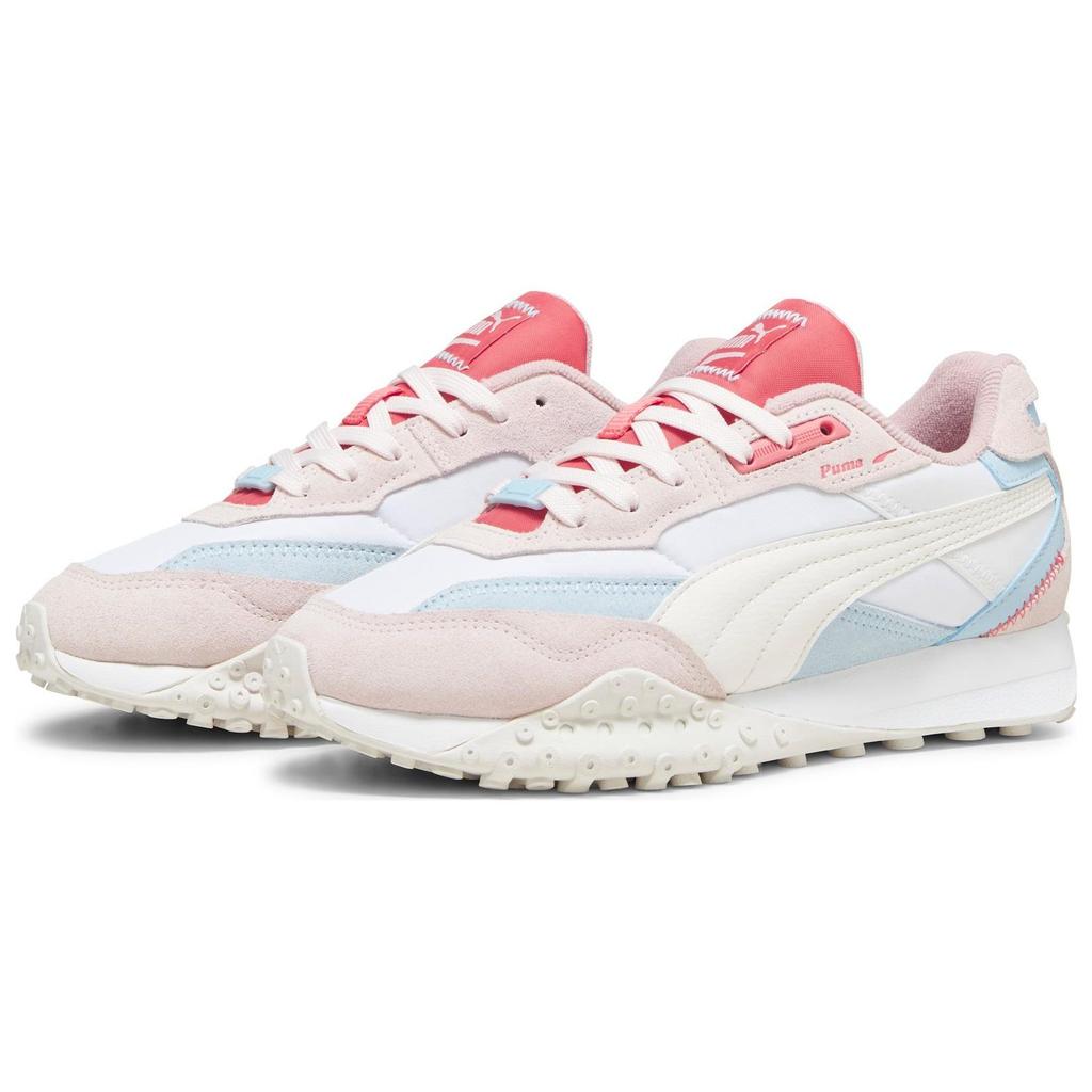 Puma Blktop Rider Нейлоновые Удобные Универсальные Низкие Повседневные Кроссовки Унисекс Ледяно-Розовый 392725-11