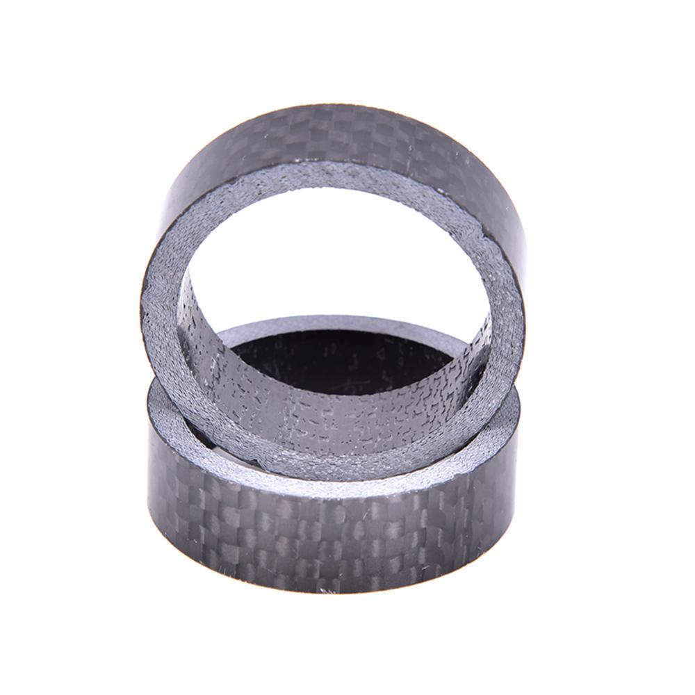 1pcs/5pcs Bicycle Headset Carbon Fiber 1-1/8" Front fork Headset ring Spacing Pad Spacer Washer
