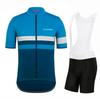 Men Women Cycling Jersey Set Short Sleeve Quick Dry Breathable Bike Riding Outfit Sports Apparel