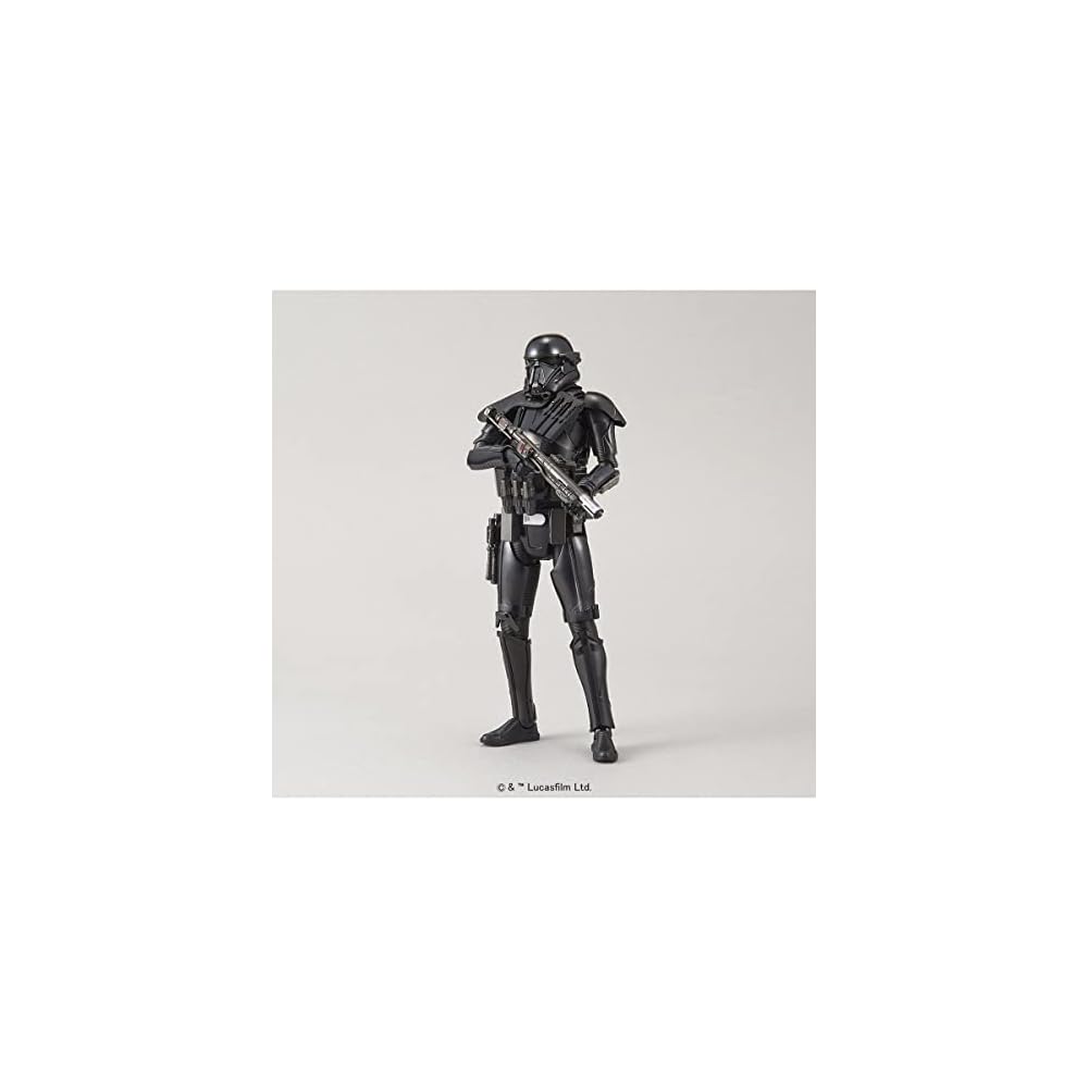 Bandai Spirits Звездные Войны Штурмовик Смерти Масштаб 1/12 Пластиковая Модель с Цветовой Кодировкой Черный