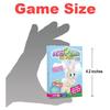 Easter Bunny Go Fish Card Game, a 3-in-1 Easter game for kids (Go Fish game, Old Maid, Kids and Slap Jack), 3 fun classics in one Easter themed deck,