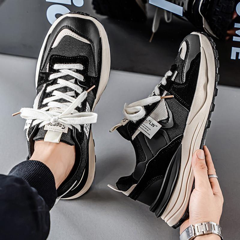 Fashion New Men's Sneaker Mesh Breathable Running Shoes Fashion Outdoor Casual Shoes Luxury Tenis Training Shoes for Men Basketball Shoe