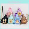 Donut Capybara Printed Shoulder Crossbody Chest Bags Children Cartoon Gifts