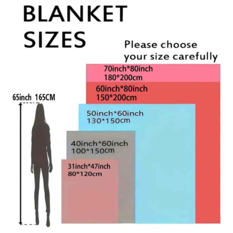67 model robot fleece blanket is machine-washable and suitable for use on sofas, beds, for travel, camping, and in living rooms