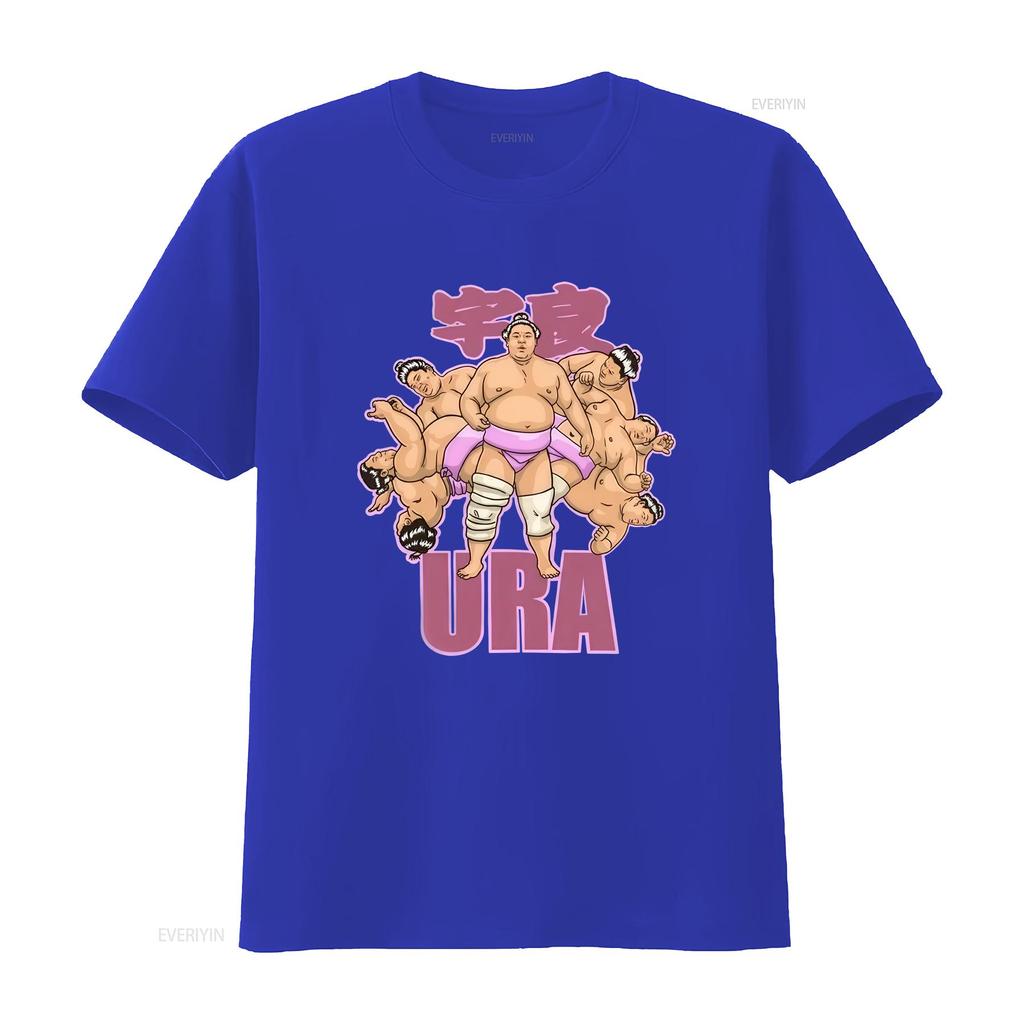 Ura Sumo Wrestler Essential T Shirt Size S 5xl Vintage Washed Breathable Fashion Designer Clothes Slightly Casual Vintage Soft
