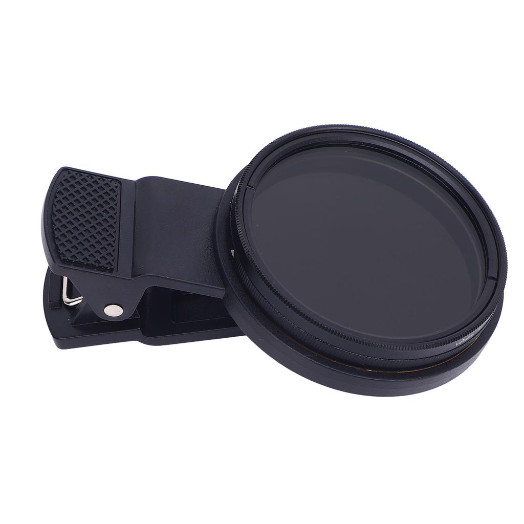 ND2-400 Phone Lens Filter 52mm Clip On Variable Neutral Density ND Filter for 15 14 13 Smartphones