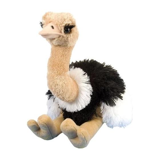 Wild Republic Zoo Collection Ostrich Plush, Soft, 9.5" H