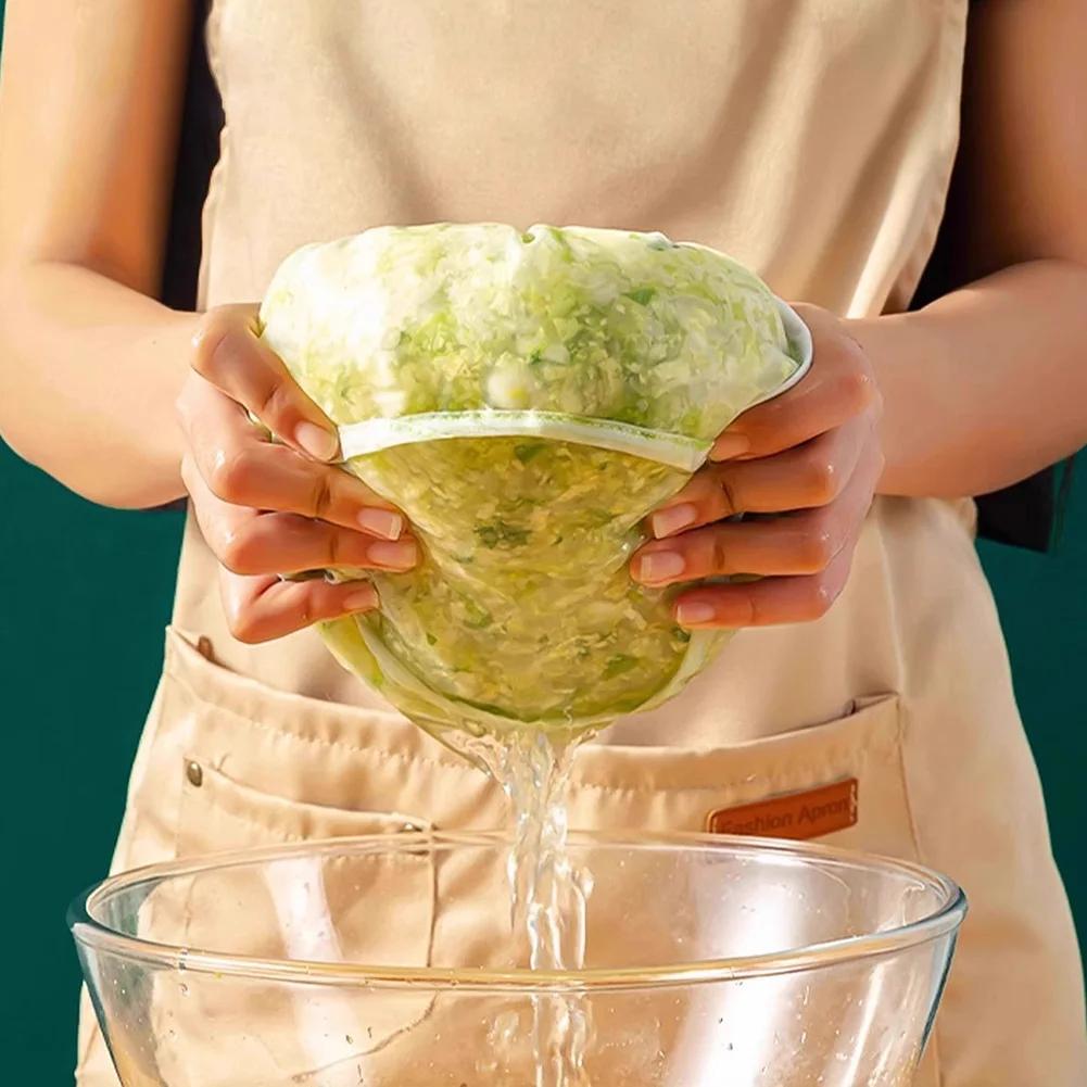 1pc-Nut Milk Bag Reusable Almond Milk Bag Strainer Fine Mesh Nylon Cheesecloth Cold Brew Coffee Filter Beer Homebrew Mesh