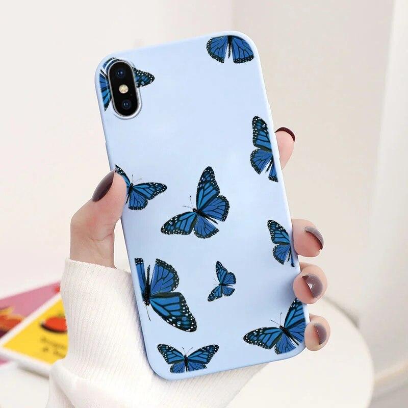 Мягкий милый телефон для Iphone 14 Pro 13 XS 7 XR 8 Max Mini 6s 12 11 Plus 6 X прямой силиконовый мягкий чехол из ТПУ