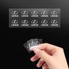 BJYL6 Interior Stickers Car Interior Dekoration Stickers Badges Auto Styling For Lexus F-SPORT ES RX NX LS UX LM LX GX LC RZ IS CT GS