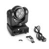90W Double Sides RGBW LED Head Moving Stage Light DMX512 Disco Party Effect Lights