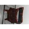 Дорожный багаж из натуральной козьей кожи, рюкзак ручной работы, большая винтажная сумка