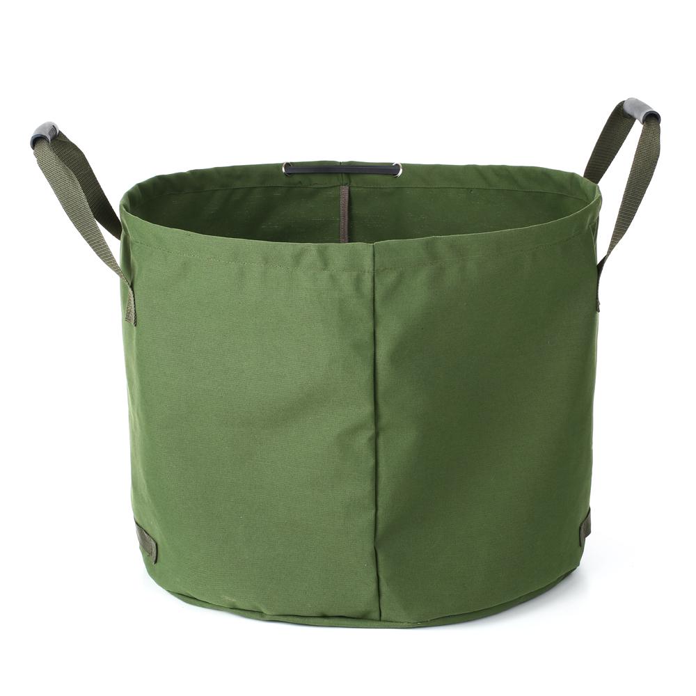 Складная садовая сумка на 63 галлона, холщовая многоразовая садовая сумка, водостойкая садовая листовая сумка