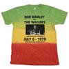 Bob Marley Unisex Adult Montego Bay Dip Dye T-Shirt