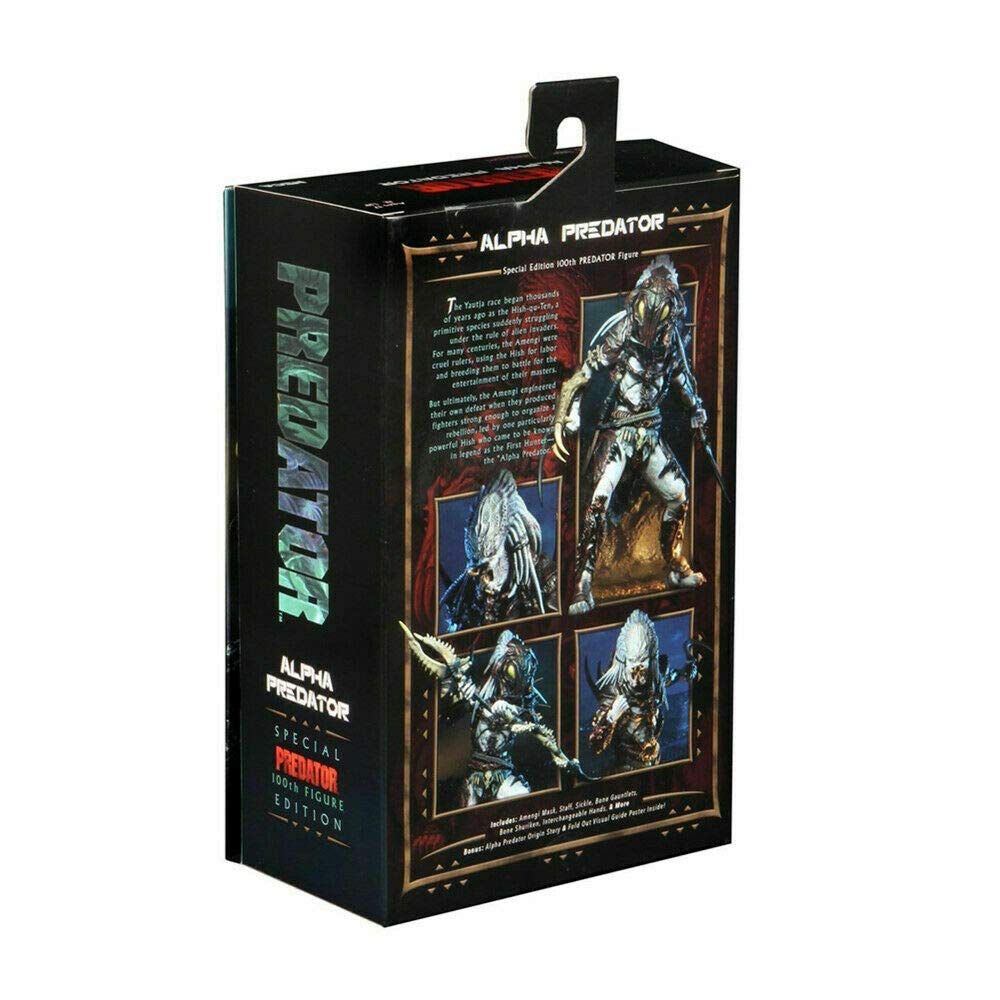 NECA Predator 100th Figure Anniversary Edition Alpha Predator Ultimate 7 Inch Action 2020 ALPHA PREDATOR Ultimate Action Figure Movie Figure/NECA