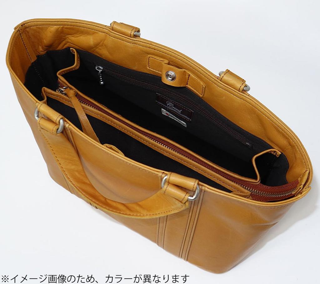 Сумка-тоут Creed THORSE из кожи лошади, 371C755-23, Шоколад