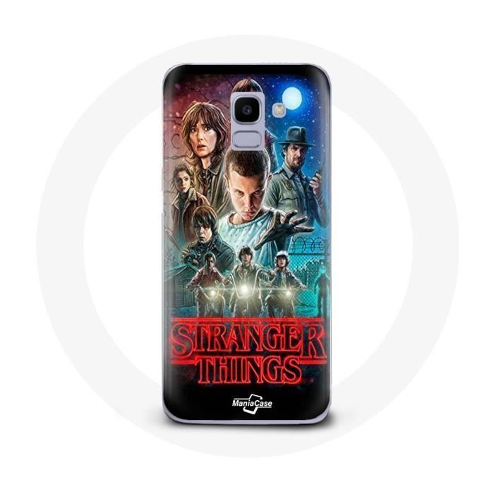 Case for Samsung Galaxy J6 2018 Stranger Things Teaser Season 2