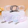 1Pc Jewelry Transparent Storage Box Wallet Keychain Cute Storage Bag Thickened Doll Display Out Bag PVC