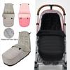 Универсальная коляска, накидки на ноги, спальный мешок, удобные носки, коляска, коляска, коляска, 90 см