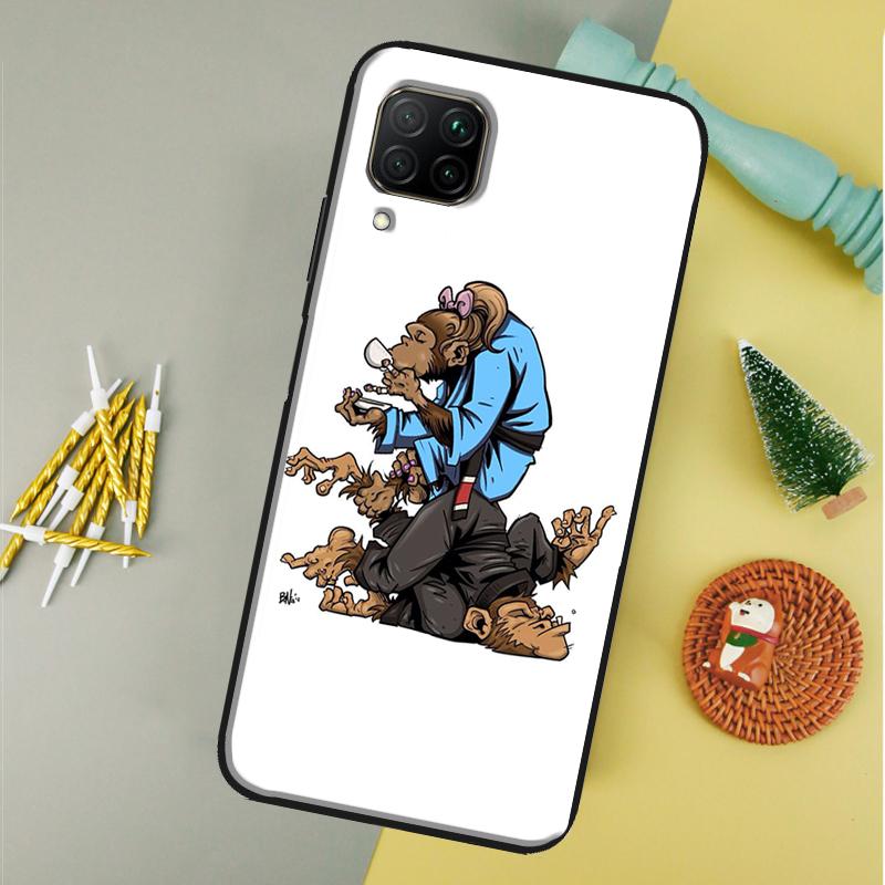 Judo Jiu Jitsu BJJ For Huawei P40 P20 P30 Lite P60 Pro Nova 12s 12i 11i 10 9 SE 5T Y91 Y90 Y60 Y70 Y72 Y61 Case