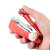 Home Beginners Clothes Fabrics Mini Hand-Held Needlework Craft Sewing Machine Cordles