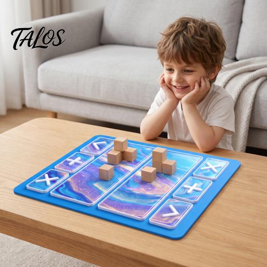Camping Game Mat Fidget Trading Board Mat, Non-Slip Rubber 18" x 16" Portable Accessories with Accept Add Reject Markers for Toys Multi Purpose