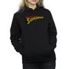 DC Comics Womens/Ladies Superman Telescopic Crackle Logo Hoodie