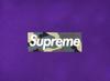Supreme Футболка с логотипом-коробкой Фиолетовая (23НВ)