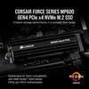 Corsair SSD Force Series MP600 500GB 1TB Gen4 PCIe X4 NVMe M.2 2280 Internal Solid State Drive