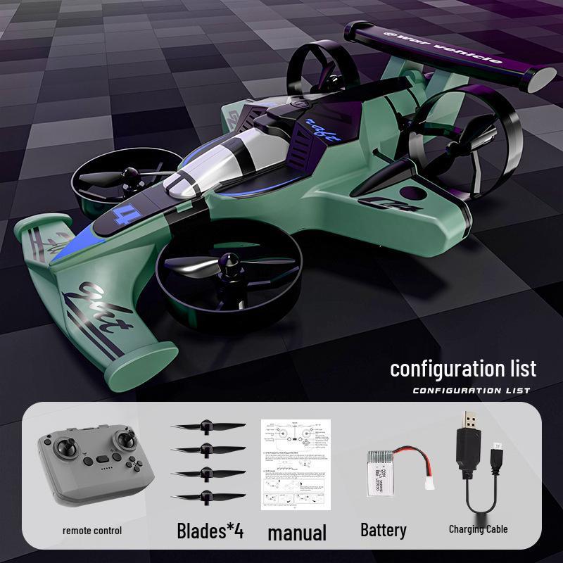 Двухрежимная игрушка: Радиоуправляемая дрифт-машина и самолет для трюков, Длительное время работы от аккумулятора, Дрон-вертолет с фиксированной высотой