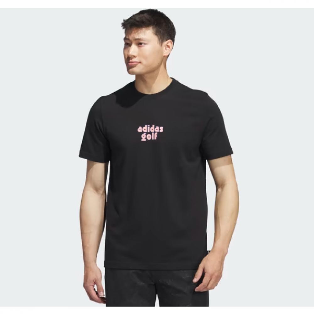 Adidas Футболка Golf 2023 Unisex с рисунком и свободным кроем Ik6909