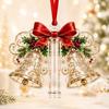 Santa Claus Pattern Hanging Christmas Ornament Cash Gift Pendant  Christmas Tree Decoration