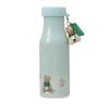 Starbucks Collaboration Gela Pique Lid Cover with Bear Charm, Stainless Steel Bottle, Mint Green, 473ml, with Gela Pique Charm