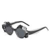 New European And American Sunglasses Polygonal Water Chestnut Multi-Color Retro Sunglasses Women'S Cat Eye Sunglasses