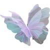 Artificial Butterfly,Giant Gauze Fake Butterfly Mariage Decor,Butterfly Wall Decor for Wedding Crafts Wall Room Decor DIY,50cm